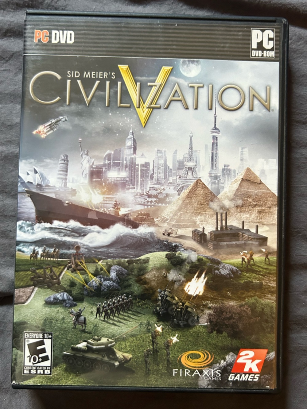 Sid Meier's Civilization V Game Cover - PC Game